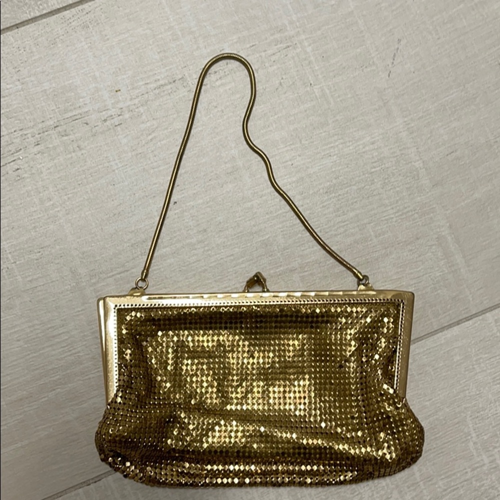 Gold vintage purse